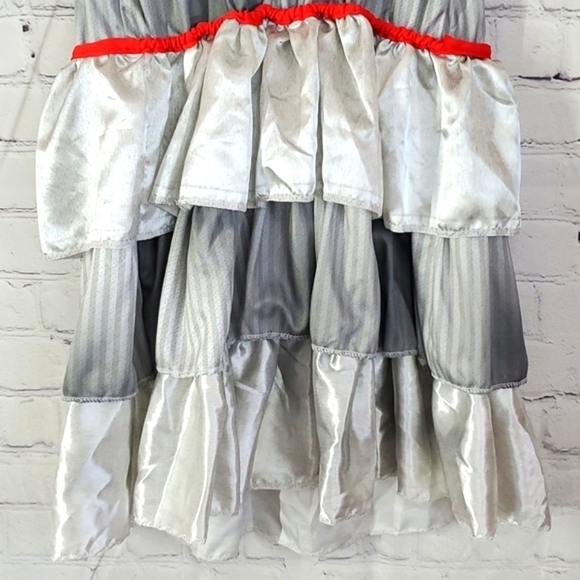 Stephen Kings IT Pennywise the Killer Clown Halloween Costume Dress Junior Sz XL - Picture 15 of 17